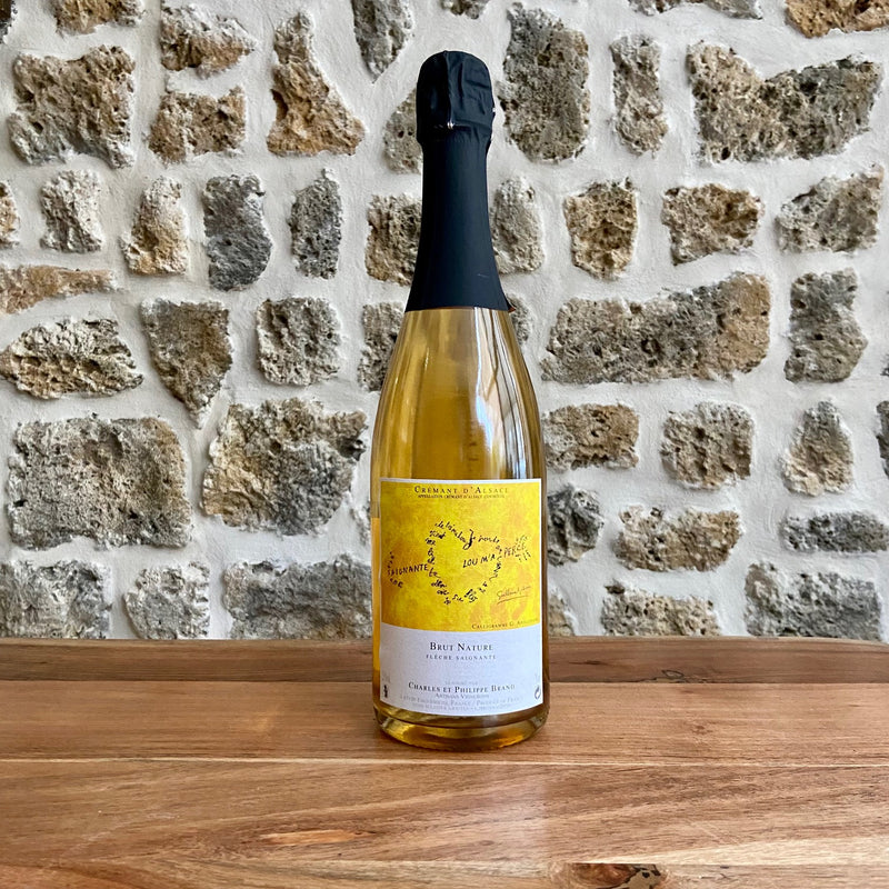 Crémant Brut Nature Flèche Saignantes.