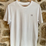 T-shirt Blanc Pur Vin