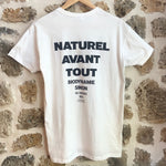 T-shirt Blanc Pur Vin