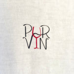 T-shirt Blanc Pur Vin